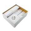opened box with different face care products